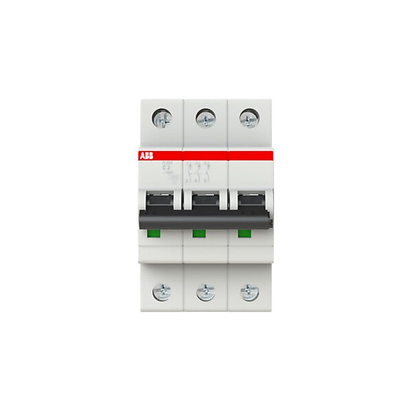 ABB Sicherungsautomat 6kA 2A C 3p S203-C2